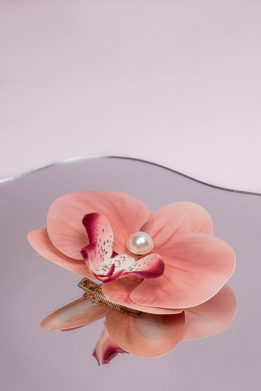 Orchid Flower Clip