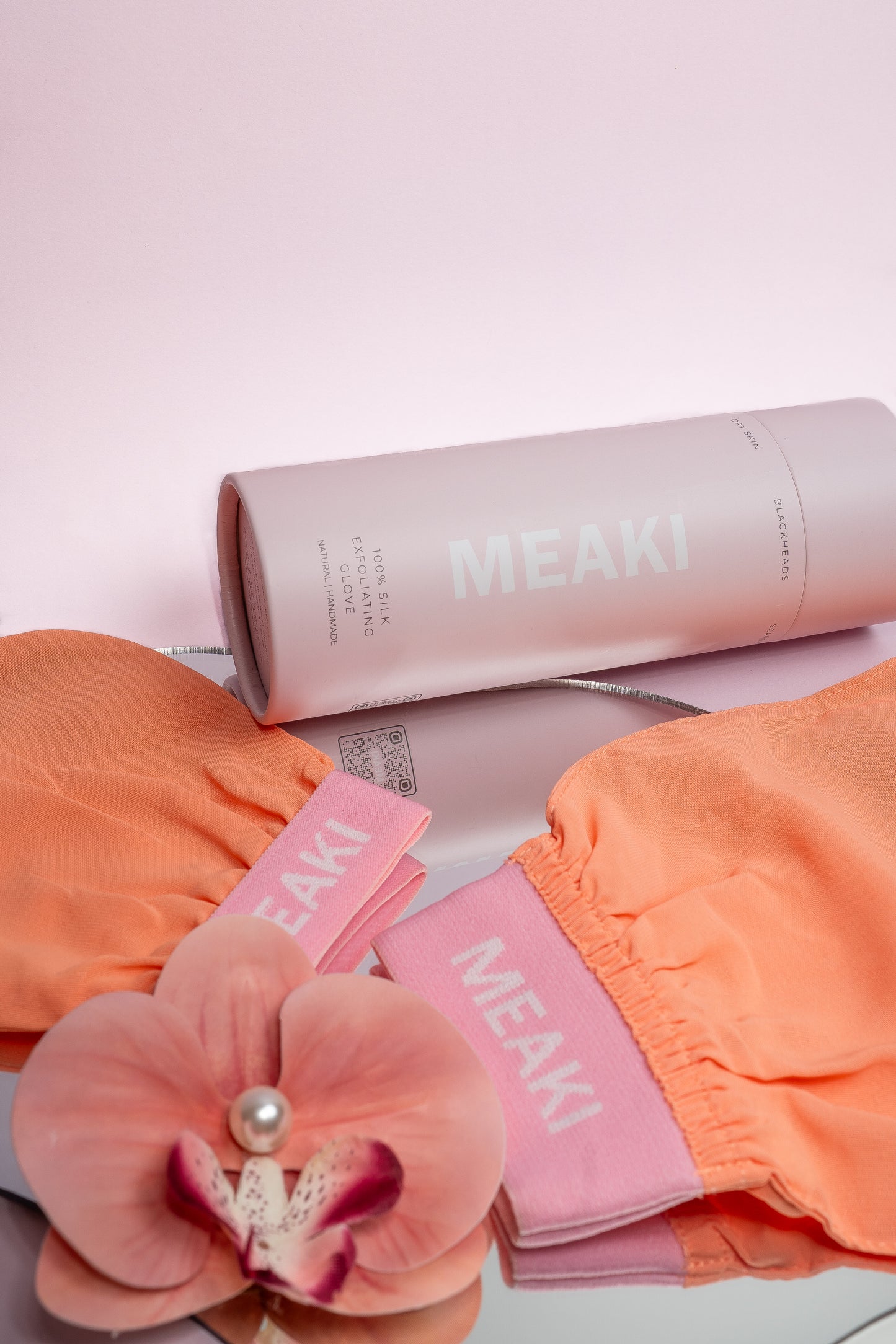 Body & Face Exfoliating Glove Bundle 100% Premium Turkish Silk